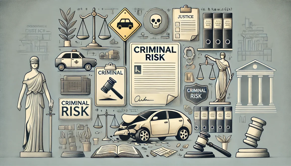 DALL·E Criminal Risk Illustration