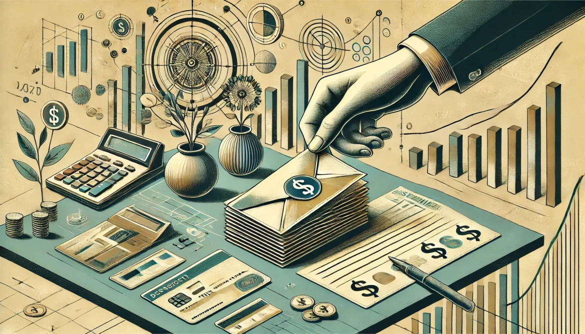 Distributing Employee Salaries Illustration